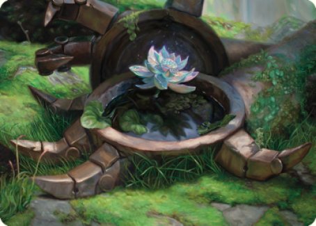 Timeless Lotus Art Card [Dominaria United Art Series] | Gaming Infinity