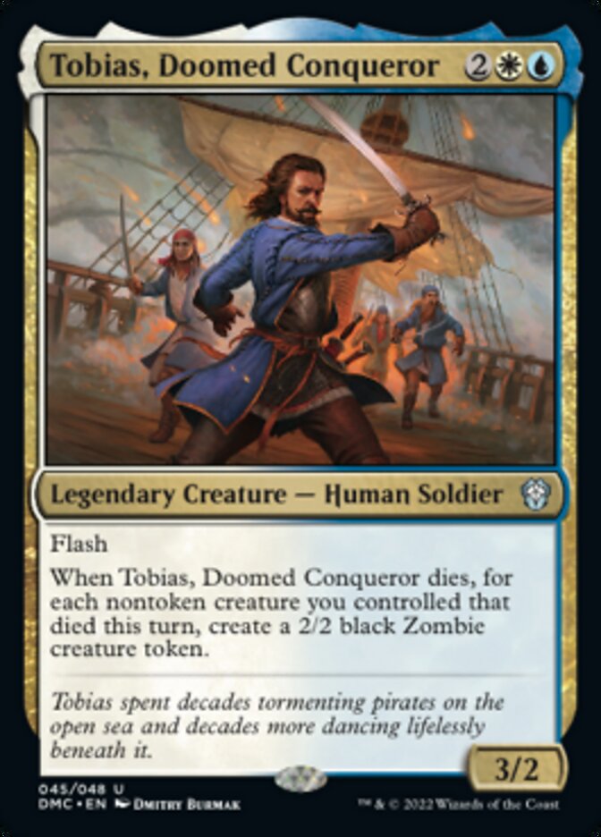 Tobias, Doomed Conqueror [Dominaria United Commander] | Gaming Infinity