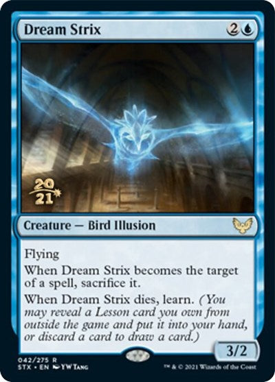 Dream Strix [Strixhaven: School of Mages Prerelease Promos] | Gaming Infinity