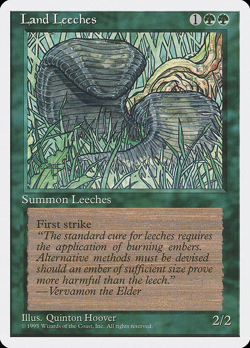 Land Leeches [Fourth Edition] | Gaming Infinity