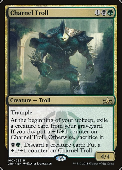 Charnel Troll [Guilds of Ravnica] | Gaming Infinity