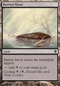 Barren Moor [Commander 2013] | Gaming Infinity