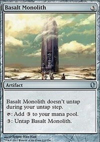 Basalt Monolith [Commander 2013] | Gaming Infinity