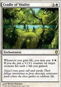 Cradle of Vitality [Commander 2013] | Gaming Infinity