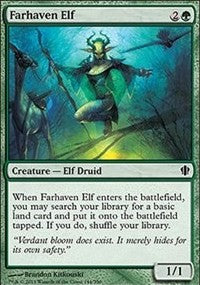 Farhaven Elf [Commander 2013] | Gaming Infinity