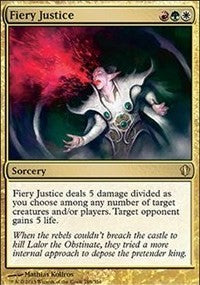 Fiery Justice [Commander 2013] | Gaming Infinity