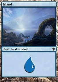 Island (341) [Commander 2013] | Gaming Infinity