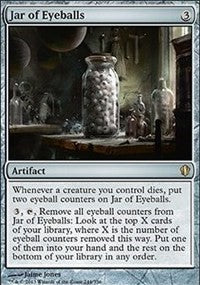 Jar of Eyeballs [Commander 2013] | Gaming Infinity