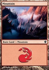 Mountain (352) [Commander 2013] | Gaming Infinity