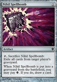 Nihil Spellbomb [Commander 2013] | Gaming Infinity