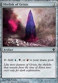 Obelisk of Grixis [Commander 2013] | Gaming Infinity