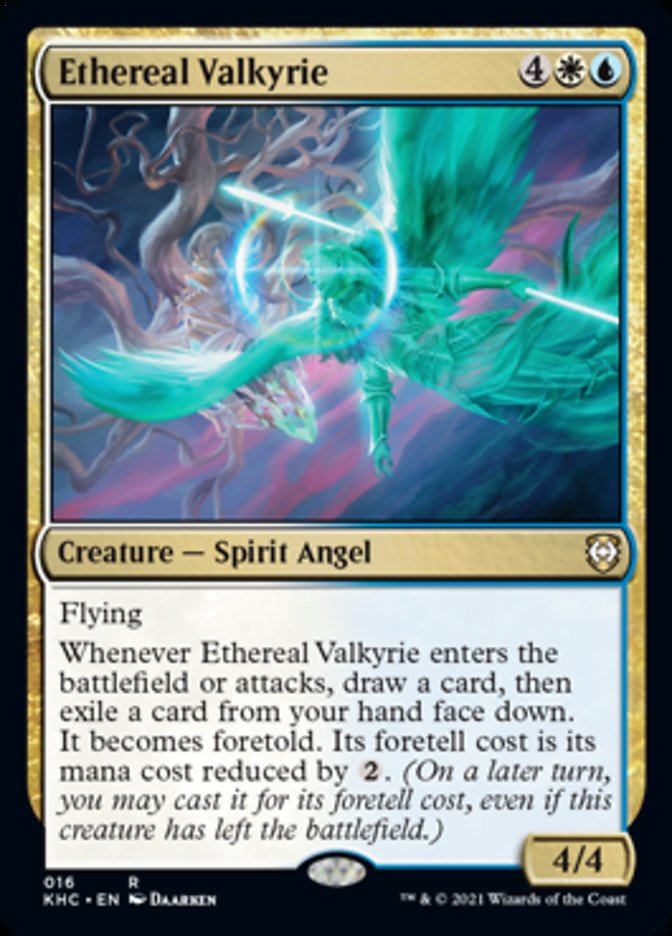 Ethereal Valkyrie [Kaldheim Commander] | Gaming Infinity