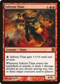 Inferno Titan [Duels of the Planeswalkers Promos 2011] | Gaming Infinity