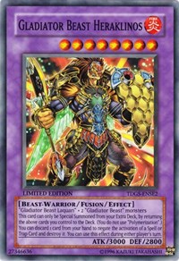 Gladiator Beast Heraklinos [The Duelist Genesis] [TDGS-ENSE2] | Gaming Infinity