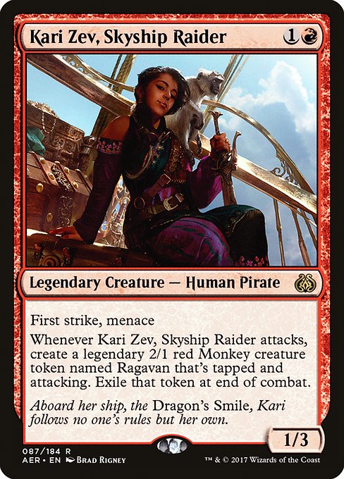 Kari Zev, Skyship Raider [Aether Revolt] | Gaming Infinity