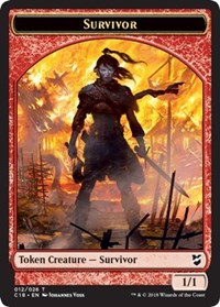 Survivor // Myr (023) Double-sided Token [Commander 2018 Tokens] | Gaming Infinity