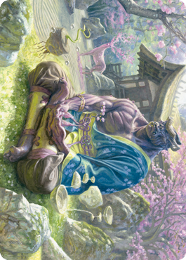 Kosei, Penitent Warlord Art Card [Kamigawa: Neon Dynasty Art Series] | Gaming Infinity