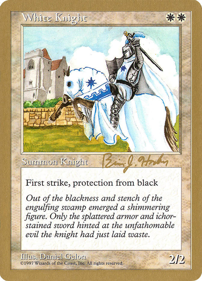 White Knight (Brian Hacker) [World Championship Decks 1998] | Gaming Infinity