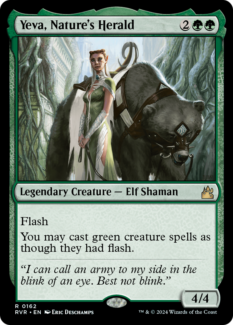 Yeva, Nature's Herald [Ravnica Remastered] | Gaming Infinity