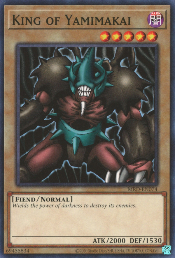 King of Yamimakai [MRD-EN074] Common | Gaming Infinity