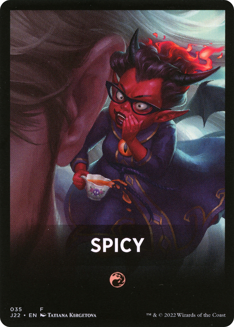 Spicy Theme Card [Jumpstart 2022 Front Cards] | Gaming Infinity