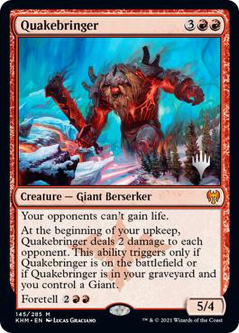 Quakebringer [Kaldheim Promo Pack] | Gaming Infinity