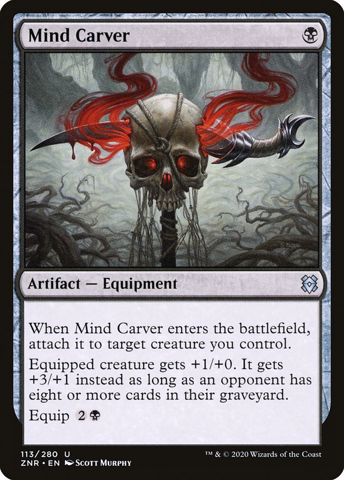 Mind Carver [Zendikar Rising] | Gaming Infinity