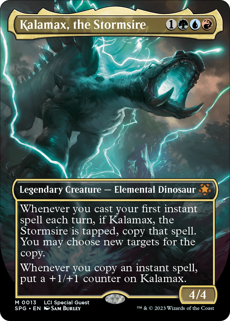 Kalamax, the Stormsire (Borderless) [The Lost Caverns of Ixalan Special Guests] | Gaming Infinity