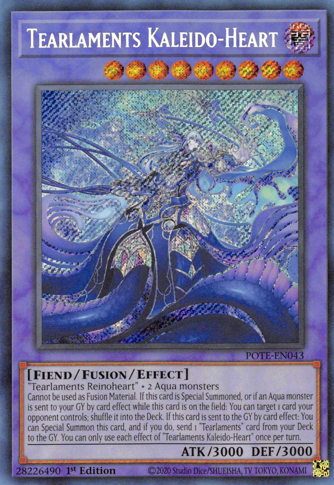 Tearlaments Kaleido-Heart [POTE-EN043] Secret Rare | Gaming Infinity