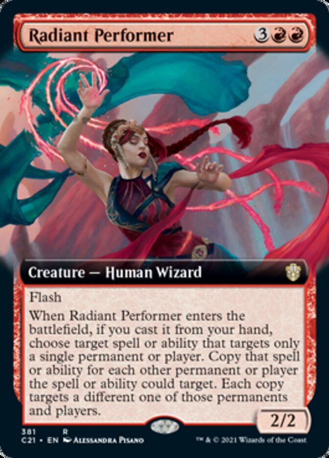 Radiant Performer (Extended) [Commander 2021] | Gaming Infinity