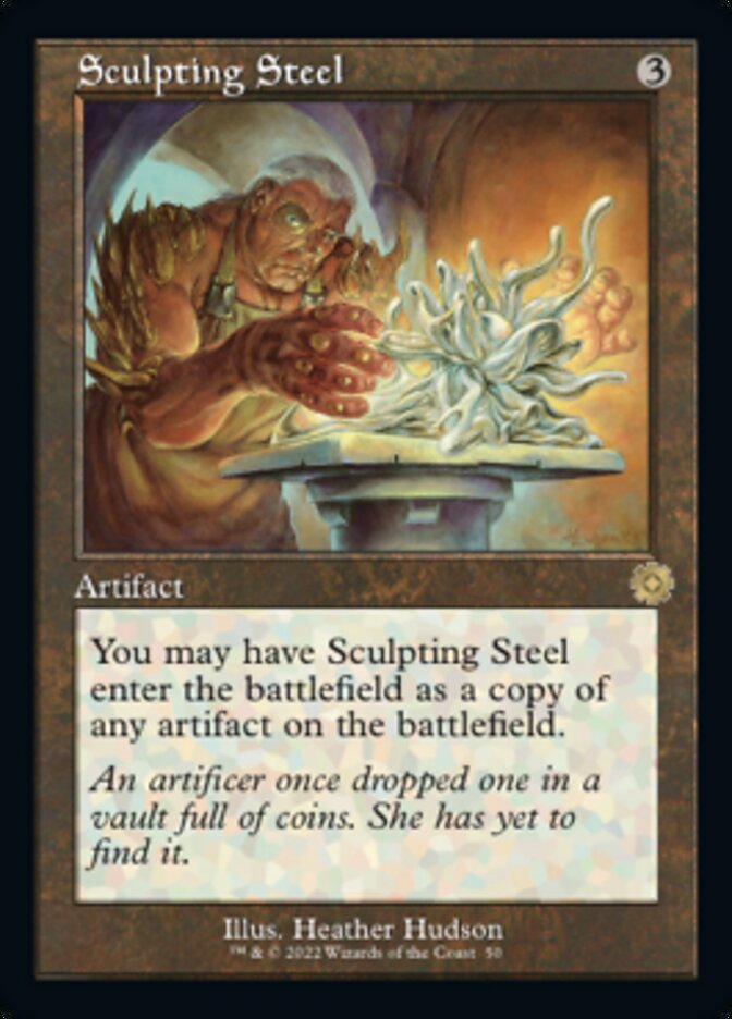 Sculpting Steel (Retro) [The Brothers' War Retro Artifacts] | Gaming Infinity
