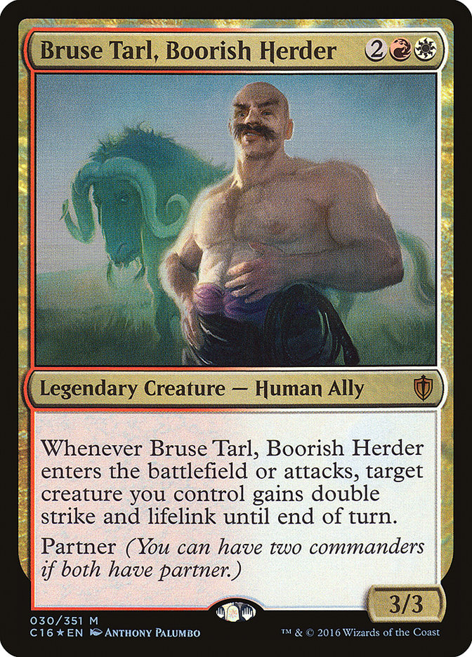 Bruse Tarl, Boorish Herder [Commander 2016] | Gaming Infinity