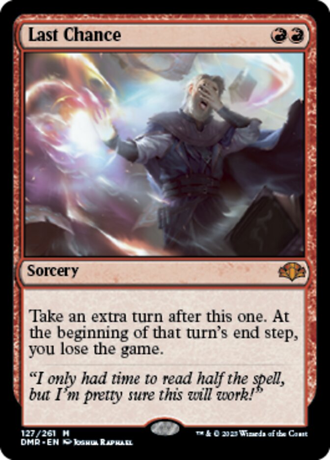 Last Chance [Dominaria Remastered] | Gaming Infinity