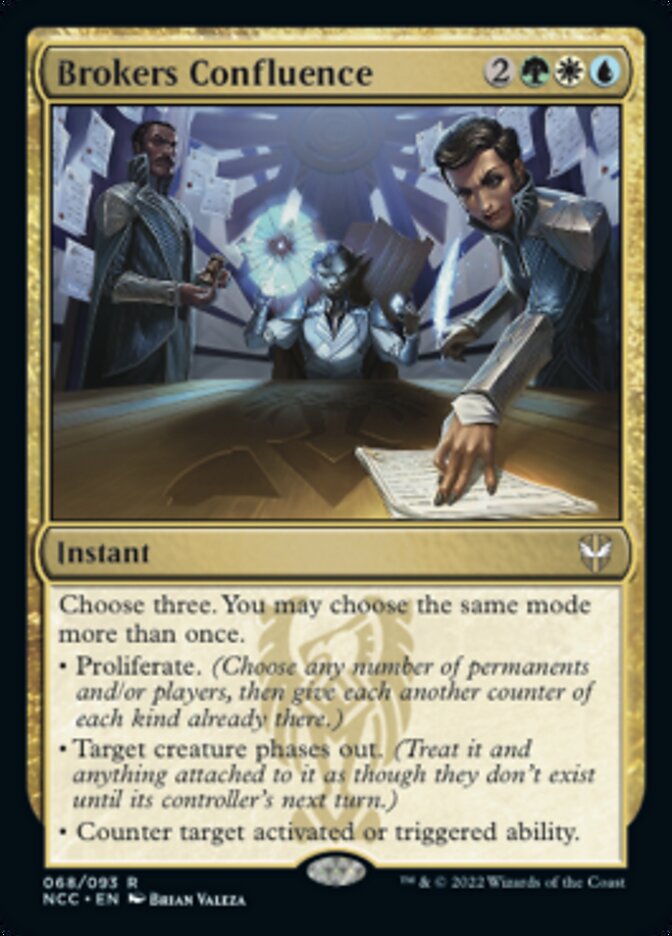 Brokers Confluence [Streets of New Capenna Commander] | Gaming Infinity