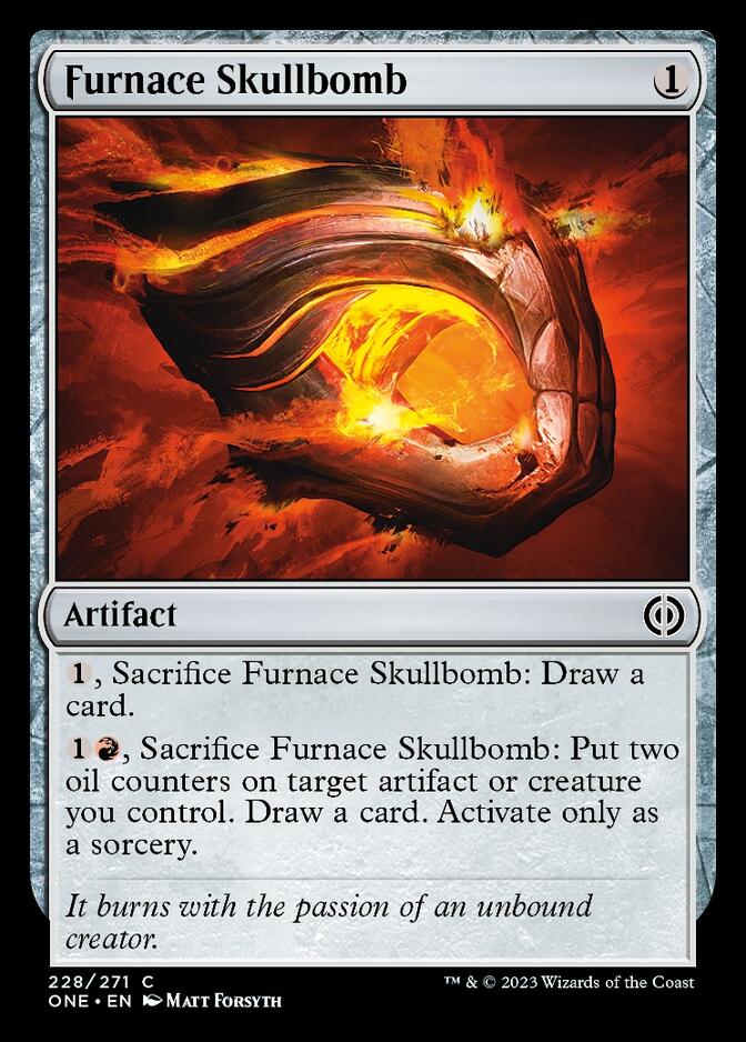 Furnace Skullbomb [Phyrexia: All Will Be One] | Gaming Infinity