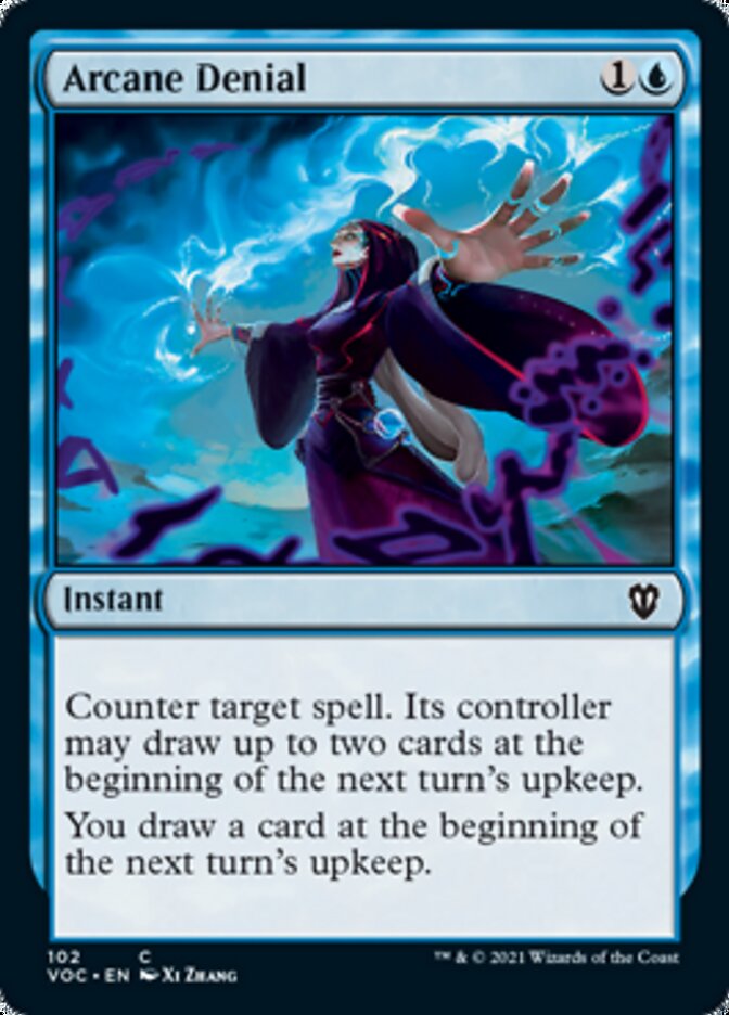 Arcane Denial [Innistrad: Crimson Vow Commander] | Gaming Infinity