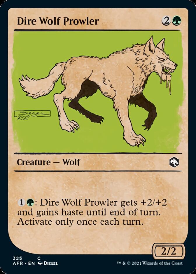 Dire Wolf Prowler (Showcase) [Dungeons & Dragons: Adventures in the Forgotten Realms] | Gaming Infinity