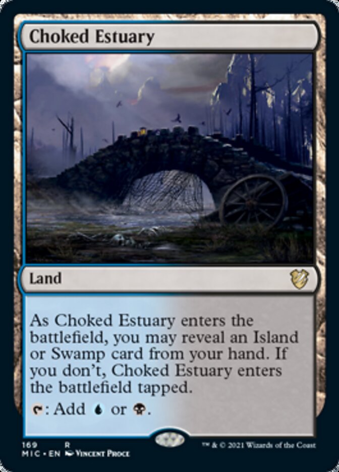 Choked Estuary [Innistrad: Midnight Hunt Commander] | Gaming Infinity