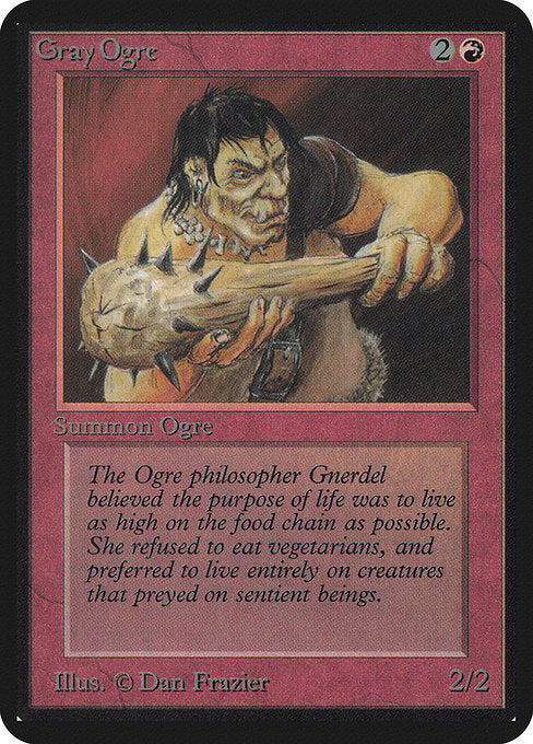 Gray Ogre [Limited Edition Alpha] | Gaming Infinity
