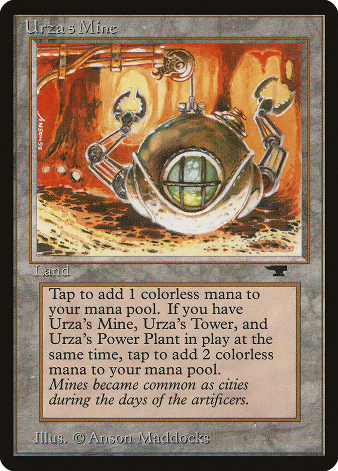 Urza's Mine (Orange Background) [Antiquities] | Gaming Infinity