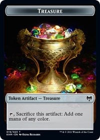 Treasure // Bear Double-sided Token [Kaldheim Tokens] | Gaming Infinity