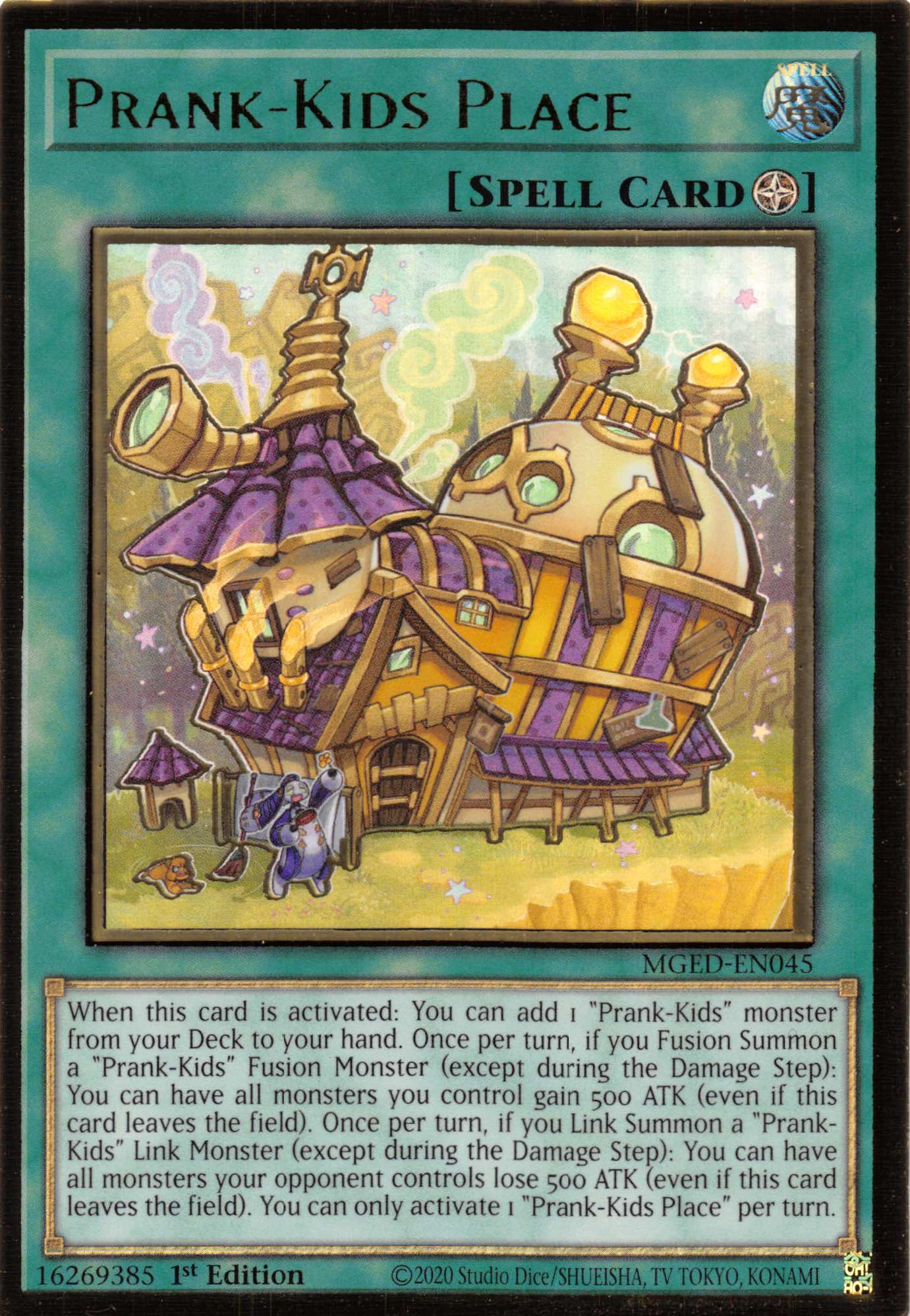 Prank-Kids Place [MGED-EN045] Gold Rare | Gaming Infinity
