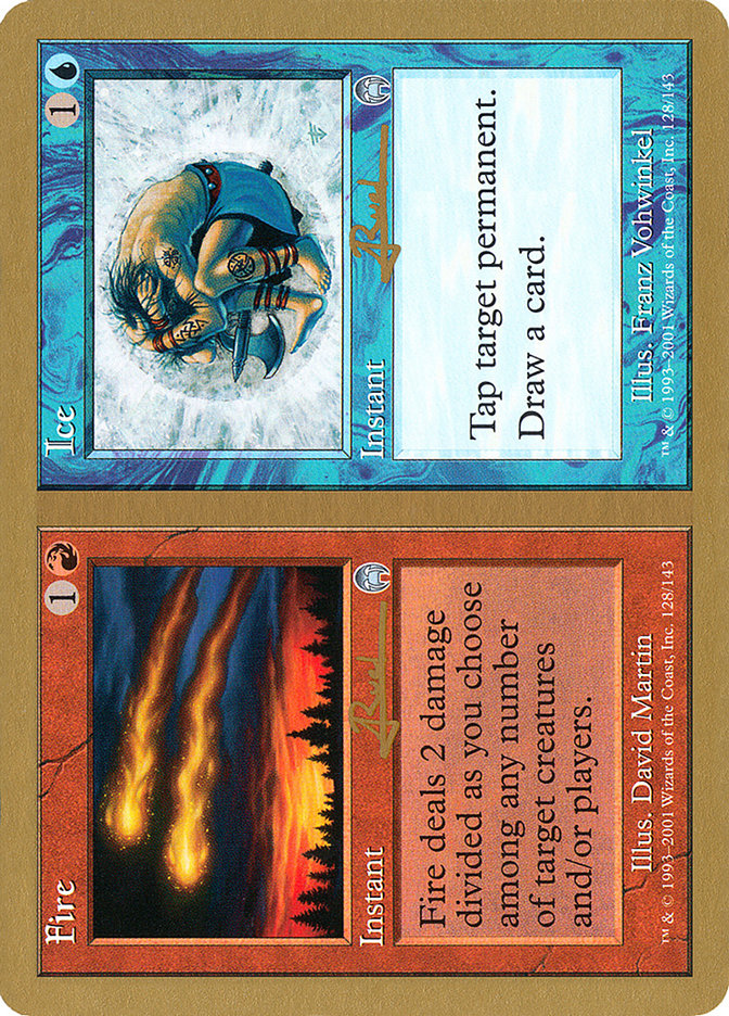 Fire // Ice (Antoine Ruel) [World Championship Decks 2001] | Gaming Infinity