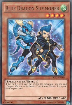 Blue Dragon Summoner [DEM3-EN009] Common | Gaming Infinity