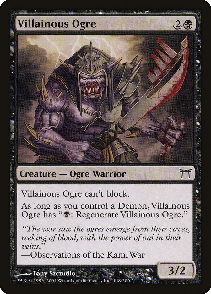 Villainous Ogre [Champions of Kamigawa] | Gaming Infinity