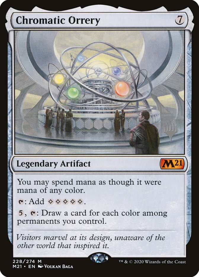 Chromatic Orrery (Promo Pack) [Core Set 2021 Promos] | Gaming Infinity