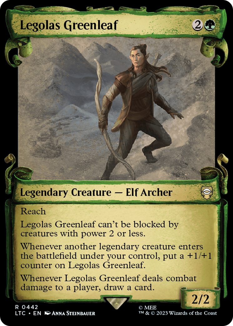 Legolas Greenleaf [The Lord of the Rings: Tales of Middle-Earth Commander Showcase Scrolls] | Gaming Infinity