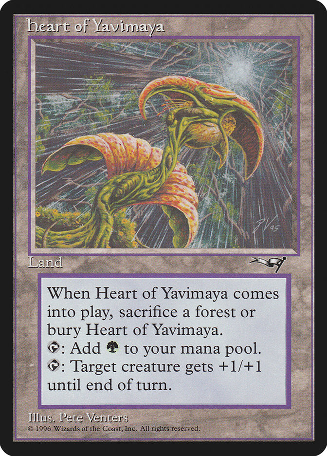 Heart of Yavimaya [Alliances] | Gaming Infinity