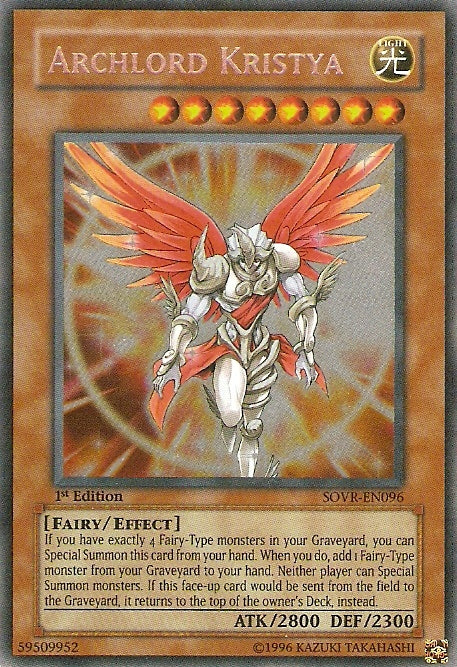 Archlord Kristya [SOVR-EN096] Secret Rare | Gaming Infinity