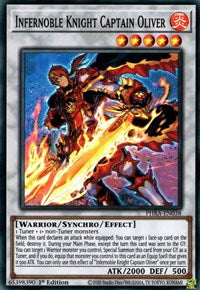 Infernoble Knight Captain Oliver [PHRA-EN038] Super Rare | Gaming Infinity